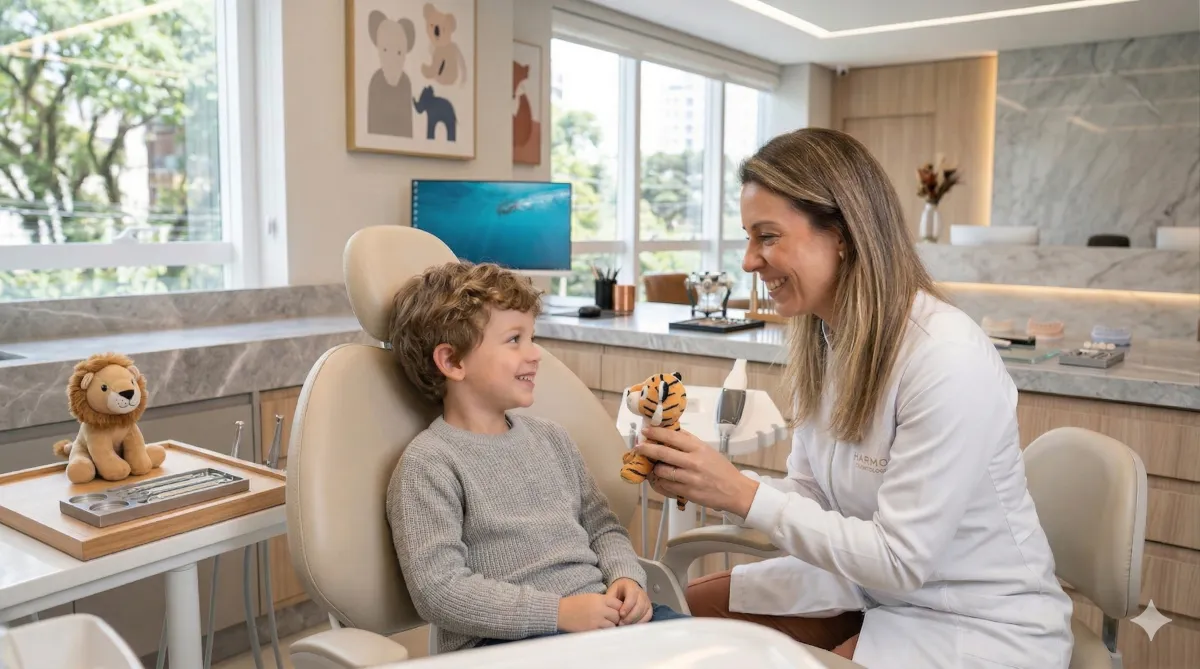 Dentista para crianças em Curitiba - Harmo Odontologia